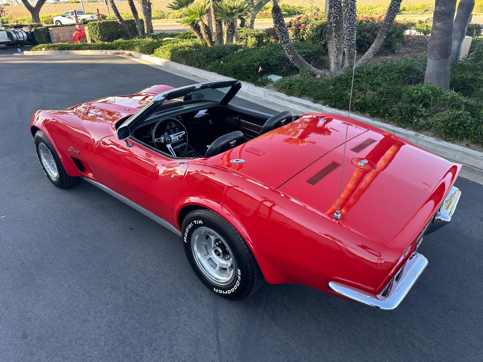 1973 Red Corvette Convertible 0459