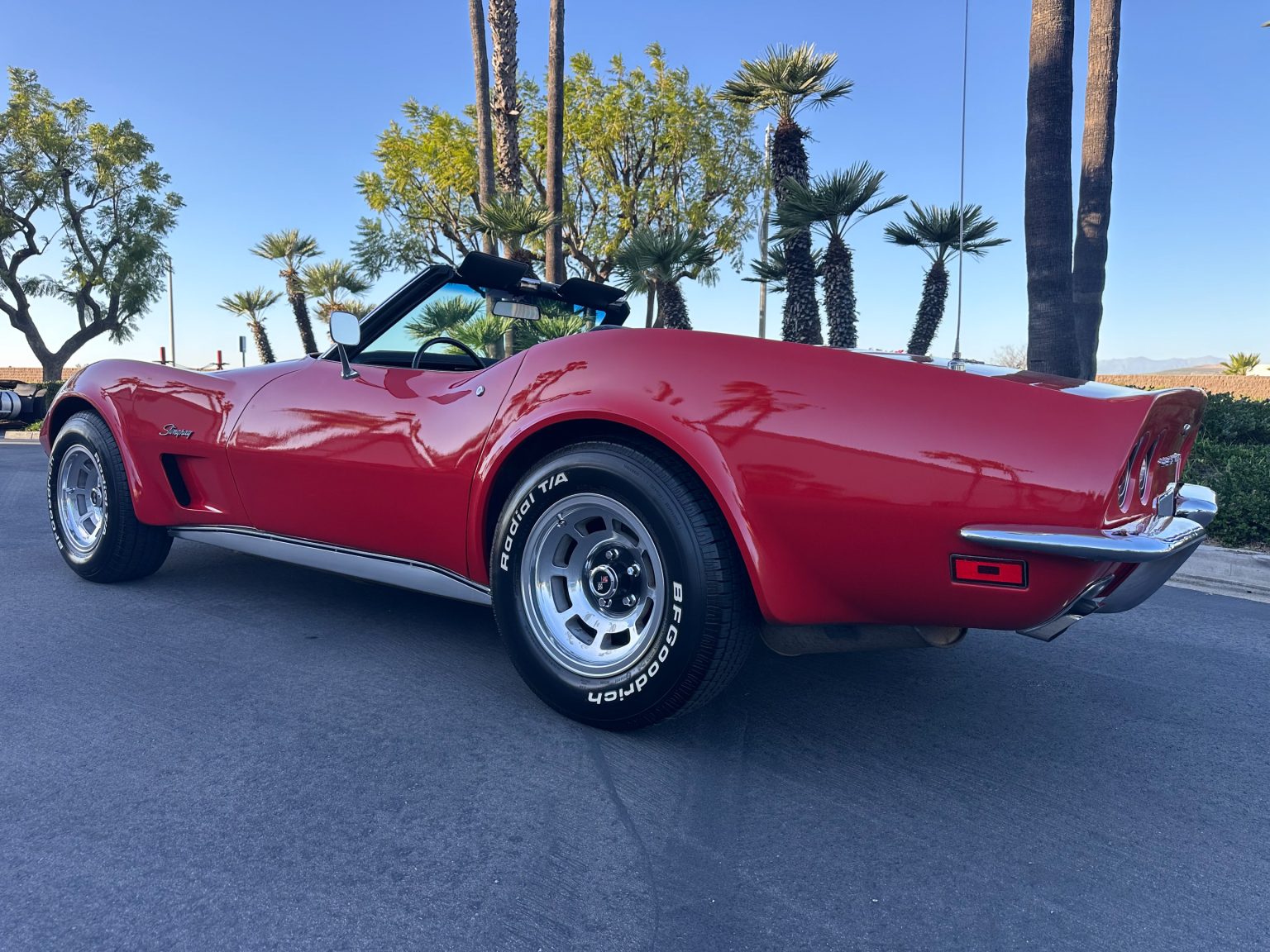 1973 Red Corvette Convertible 0460
