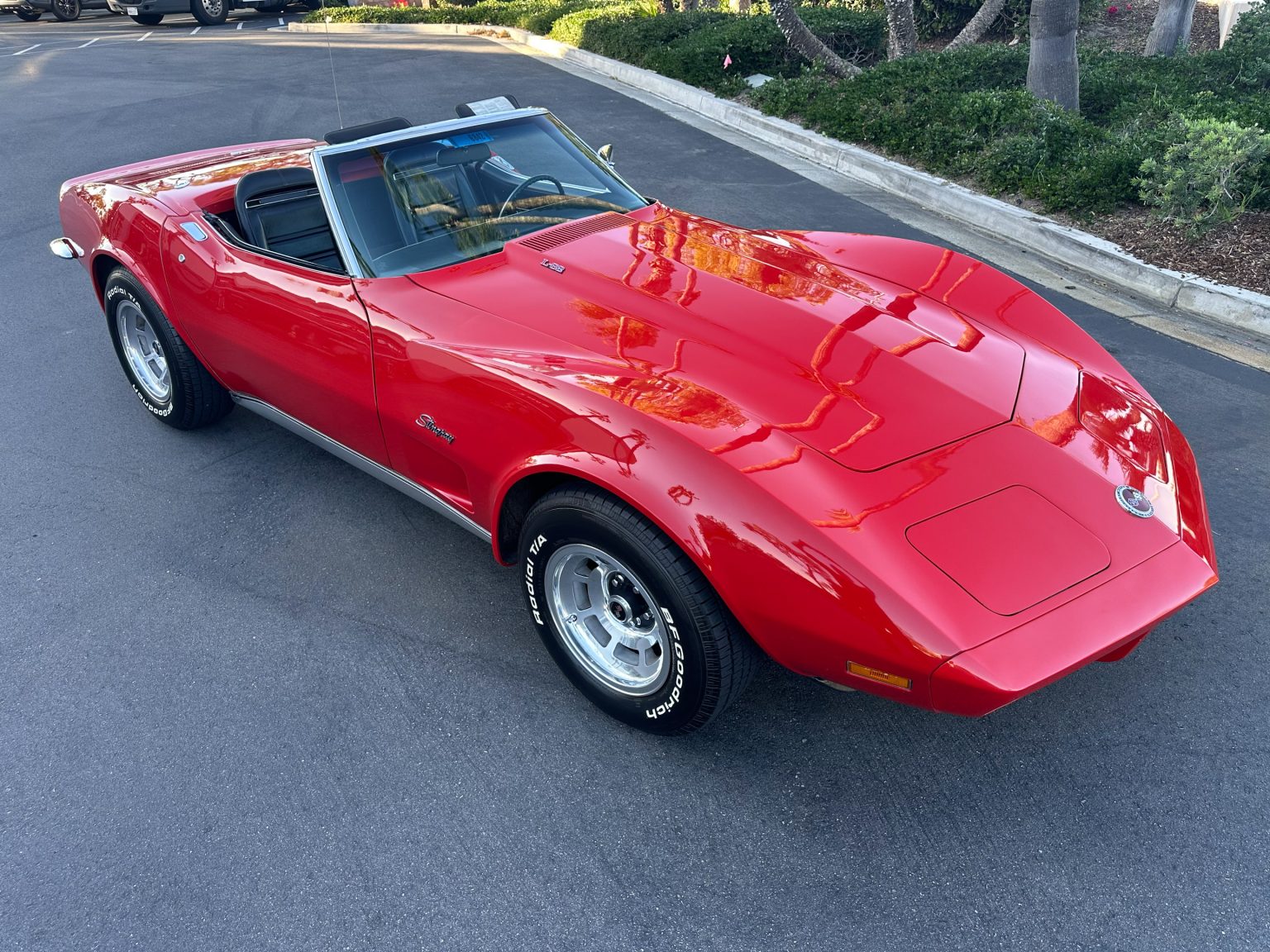 1973 Red Corvette Convertible 0462