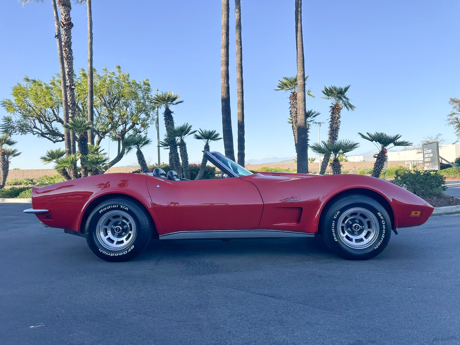 1973 Red Corvette Convertible 0466