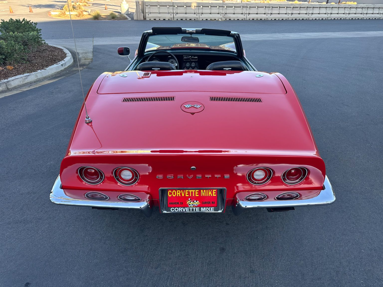 1973 Red Corvette Convertible 0468