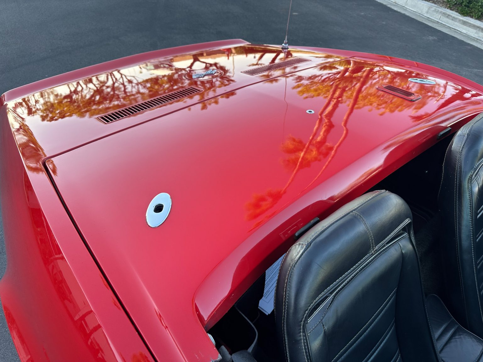1973 Red Corvette Convertible 0472