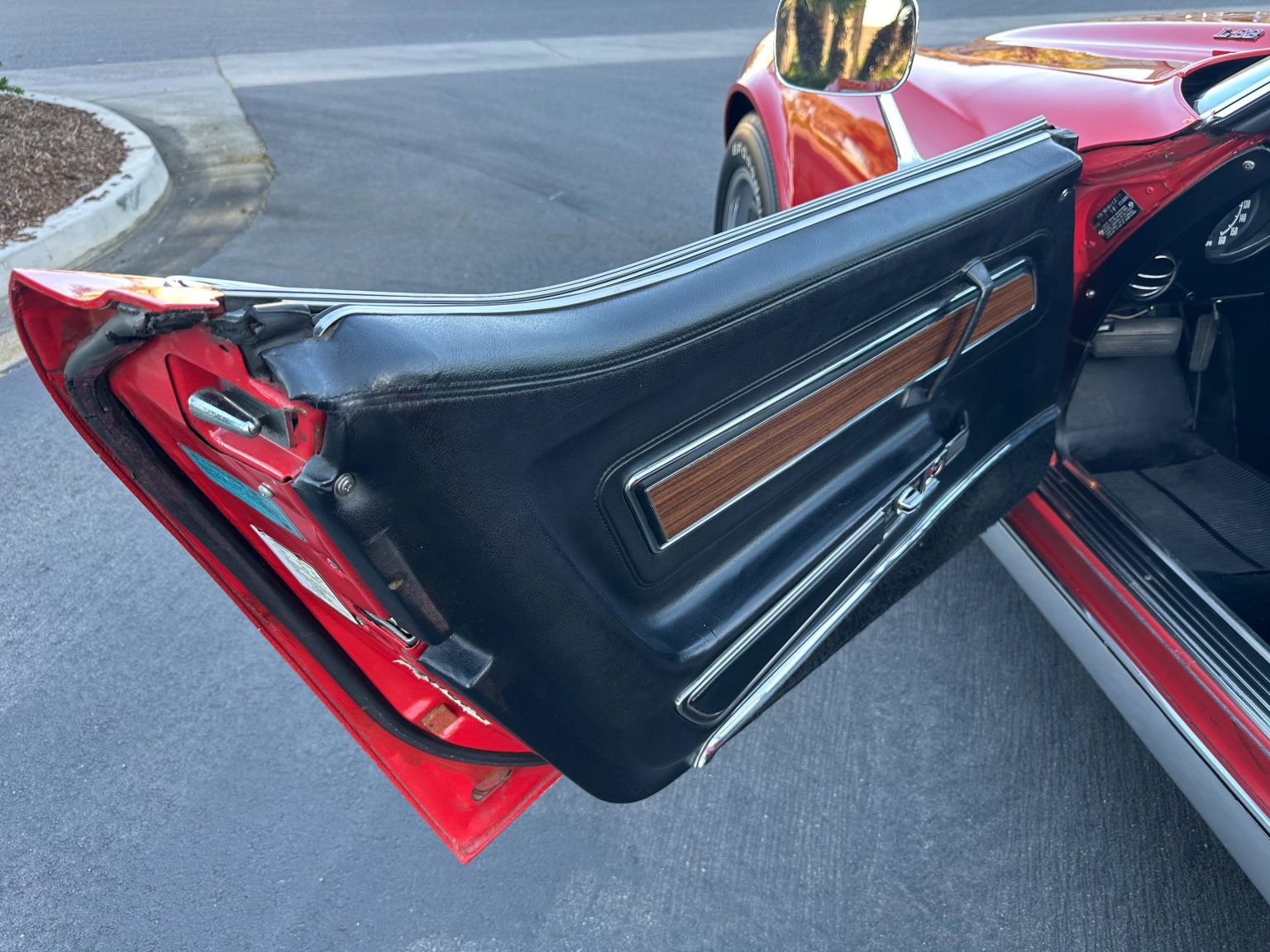 1973 Red Corvette Convertible 0475