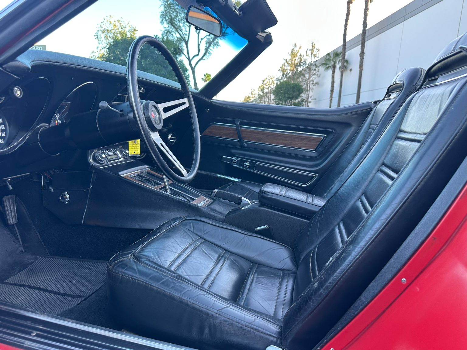 1973 Red Corvette Convertible 0478