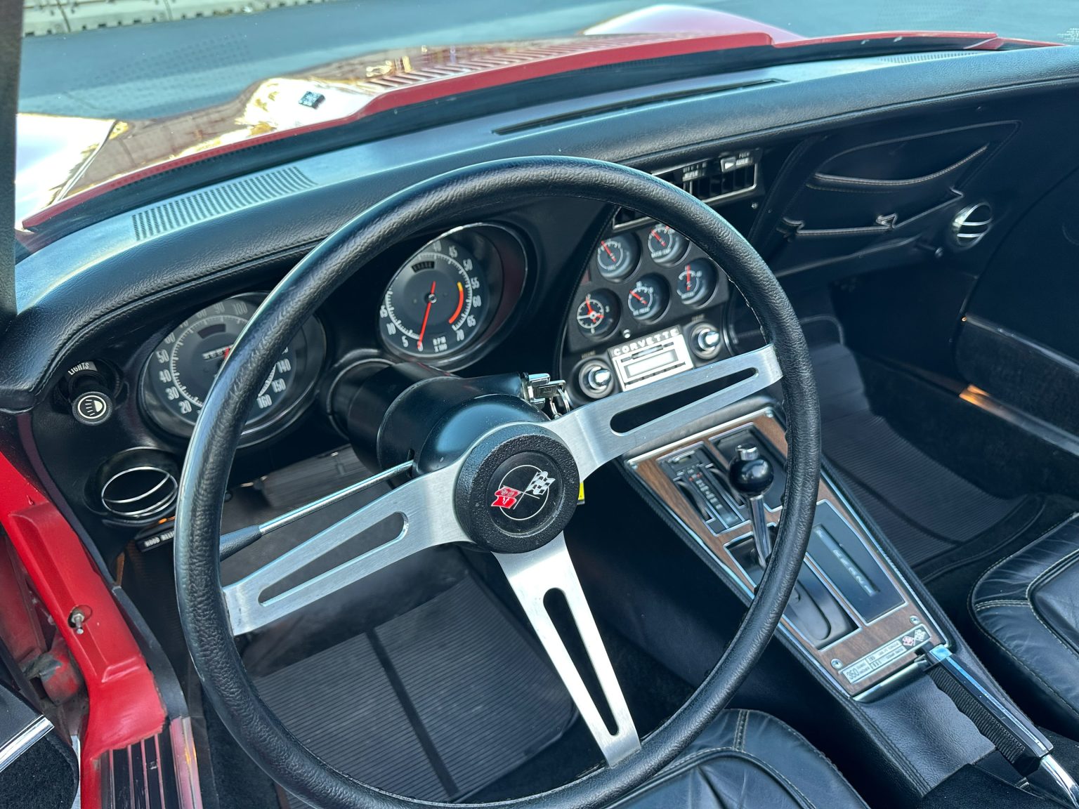 1973 Red Corvette Convertible 0479