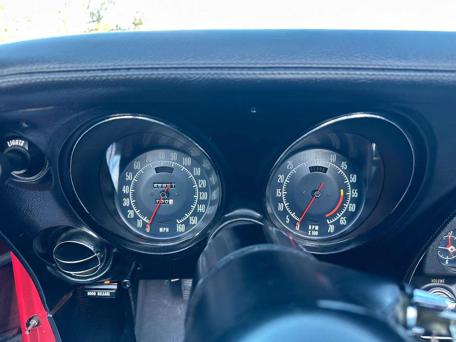 1973 Red Corvette Convertible 0480