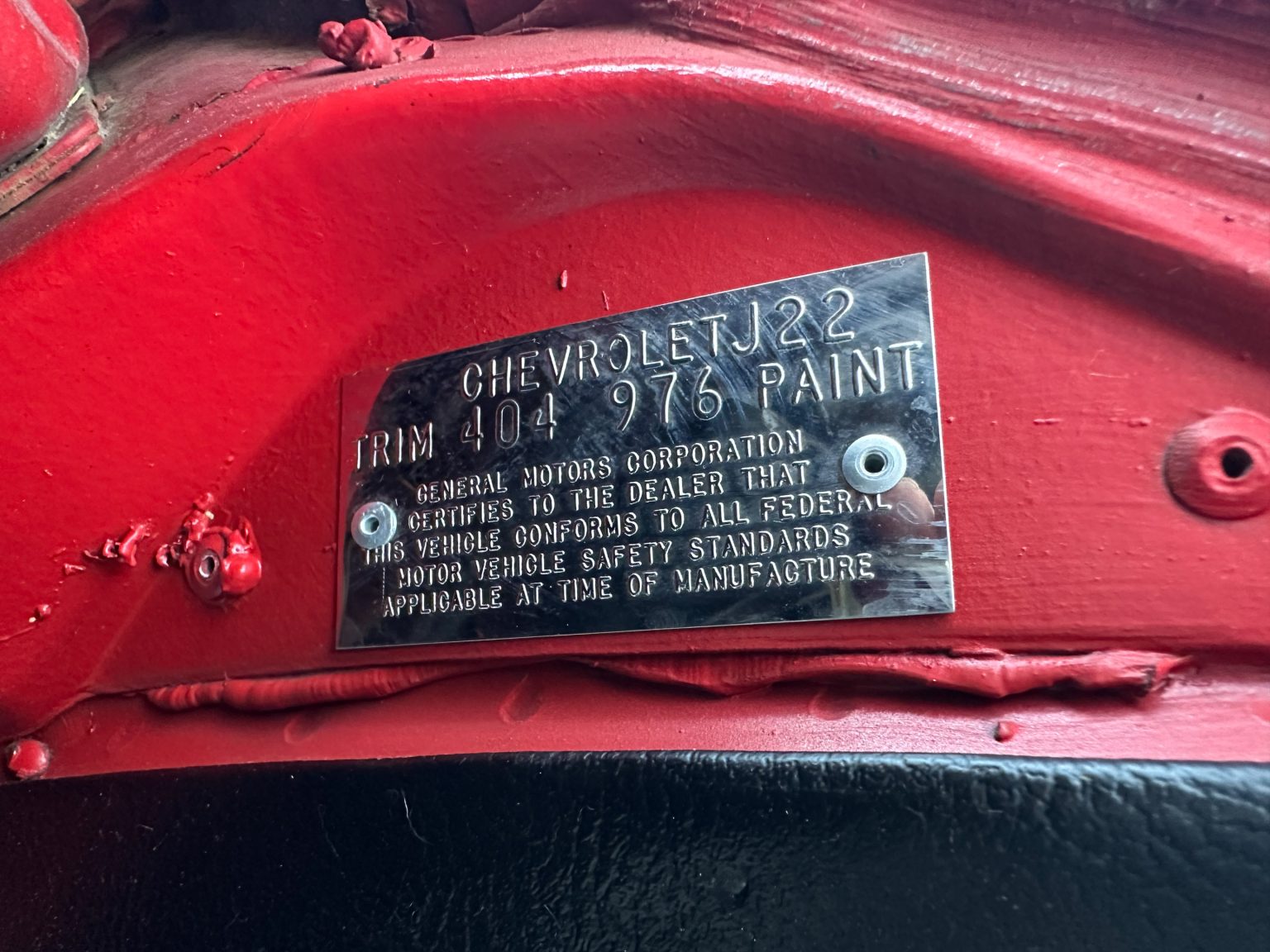 1973 Red Corvette Convertible 0487