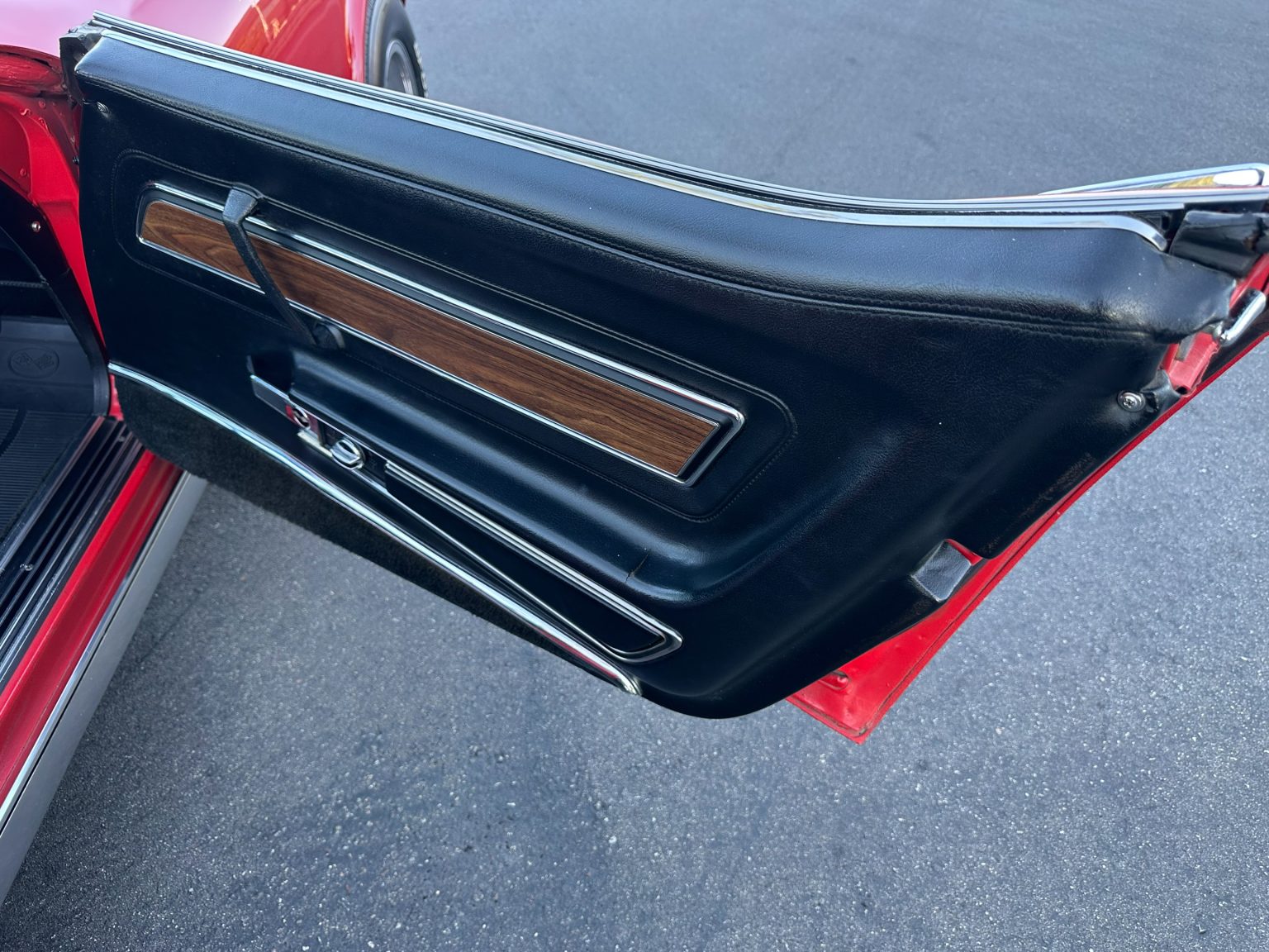 1973 Red Corvette Convertible 0489