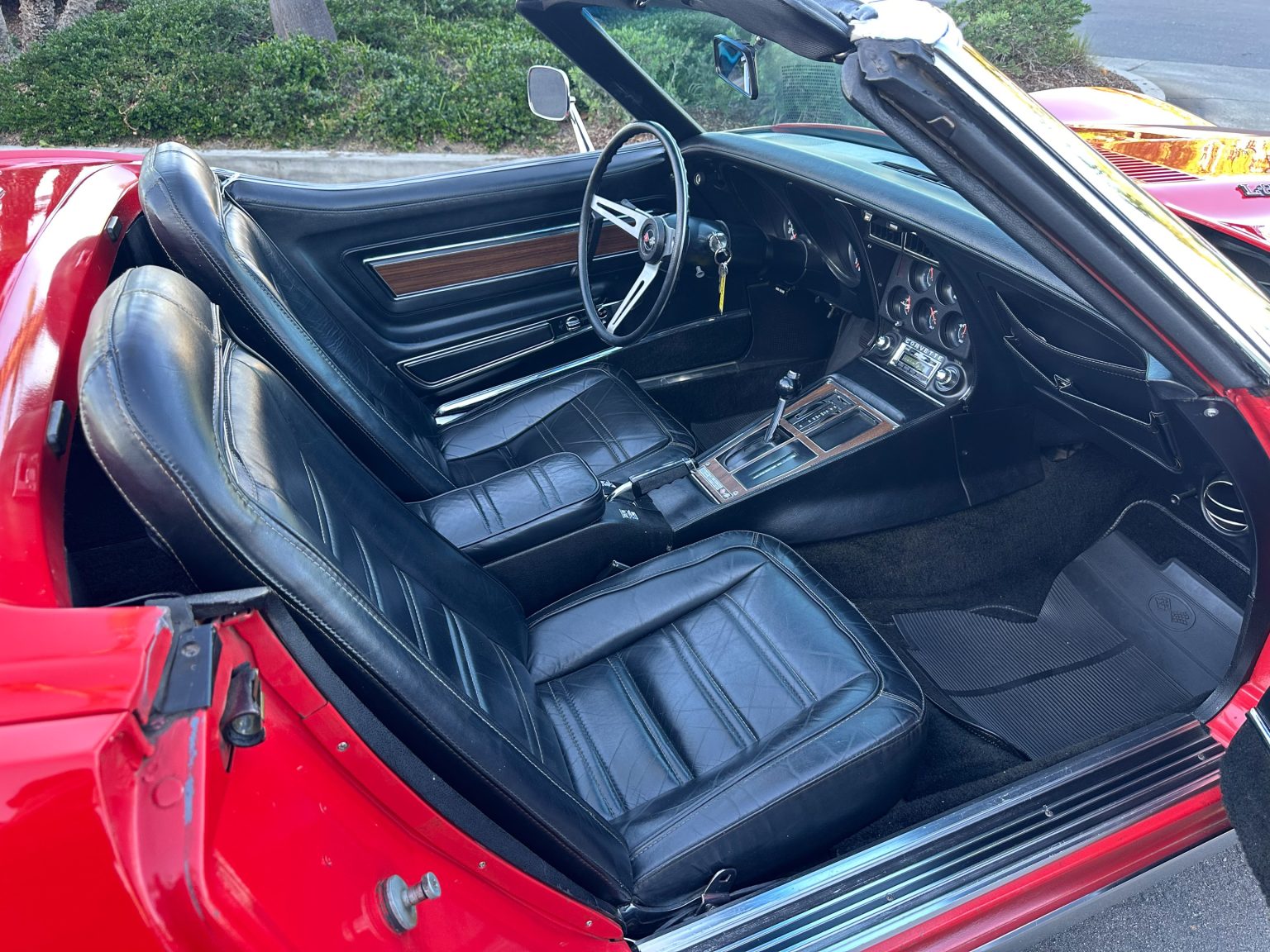 1973 Red Corvette Convertible 0490