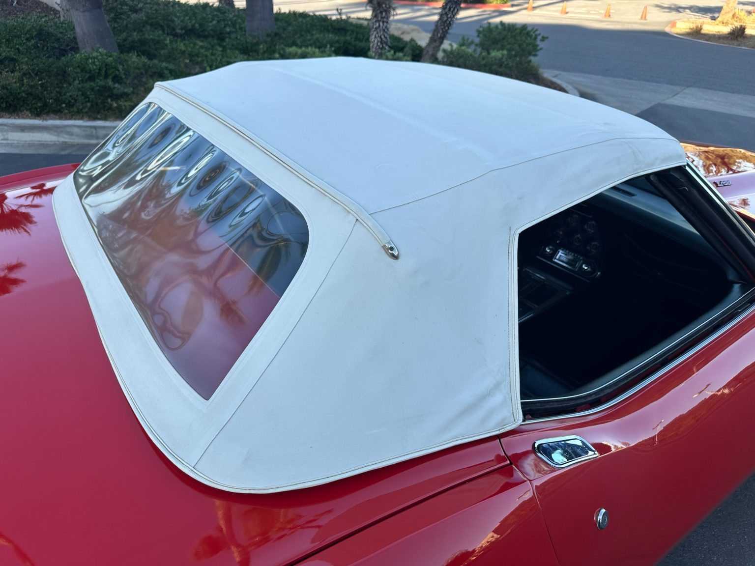 1973 Red Corvette Convertible 0493