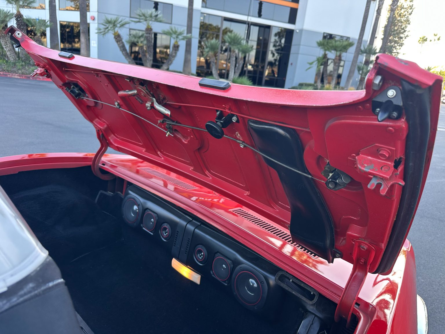 1973 Red Corvette Convertible 0497