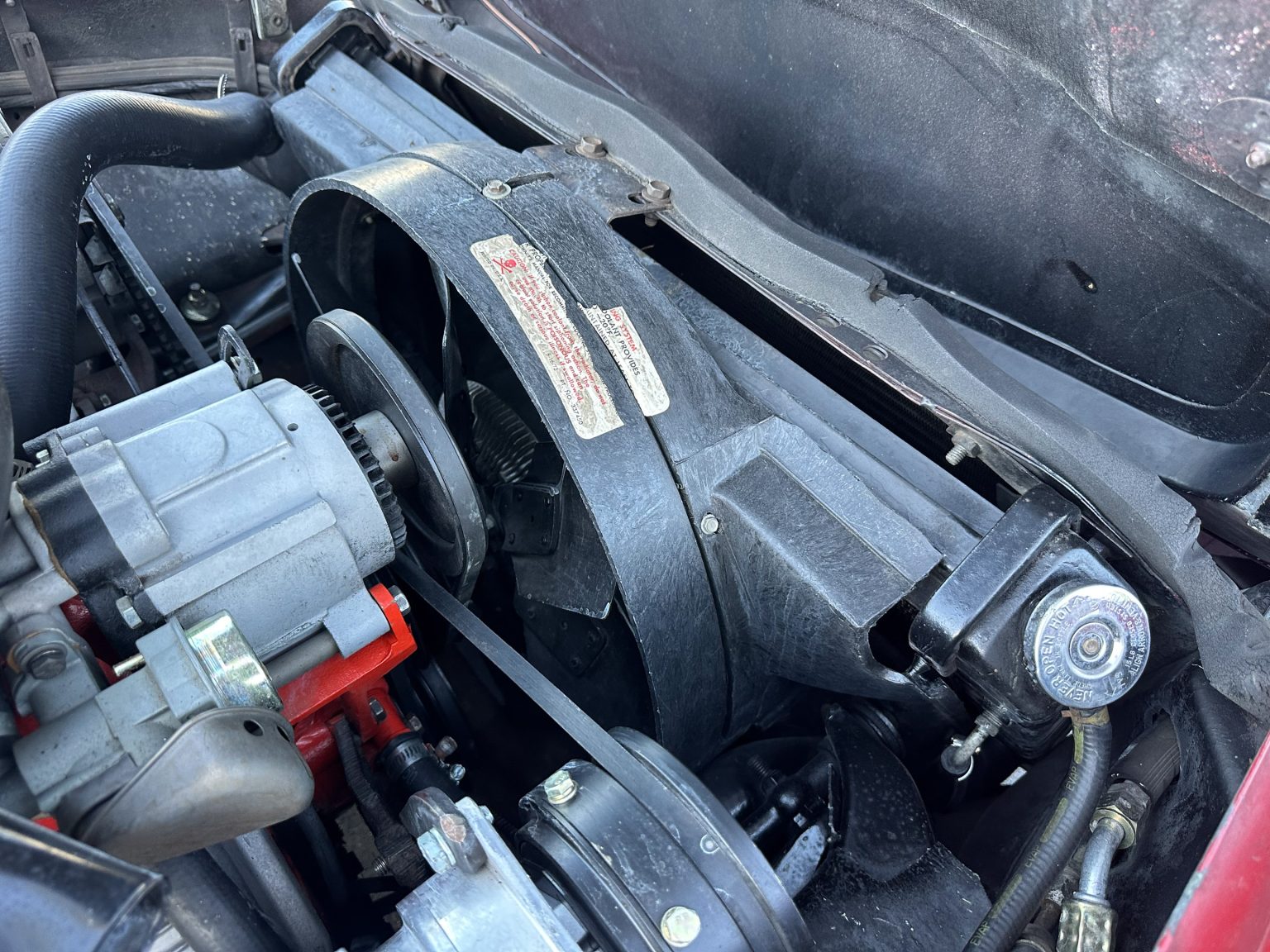 1973 Red Corvette Convertible 0502