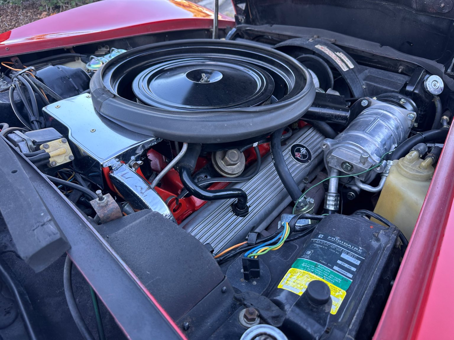 1973 Red Corvette Convertible 0503