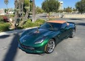 2014 Lime Rock Green Premier Edition Corvette Convertible 8348