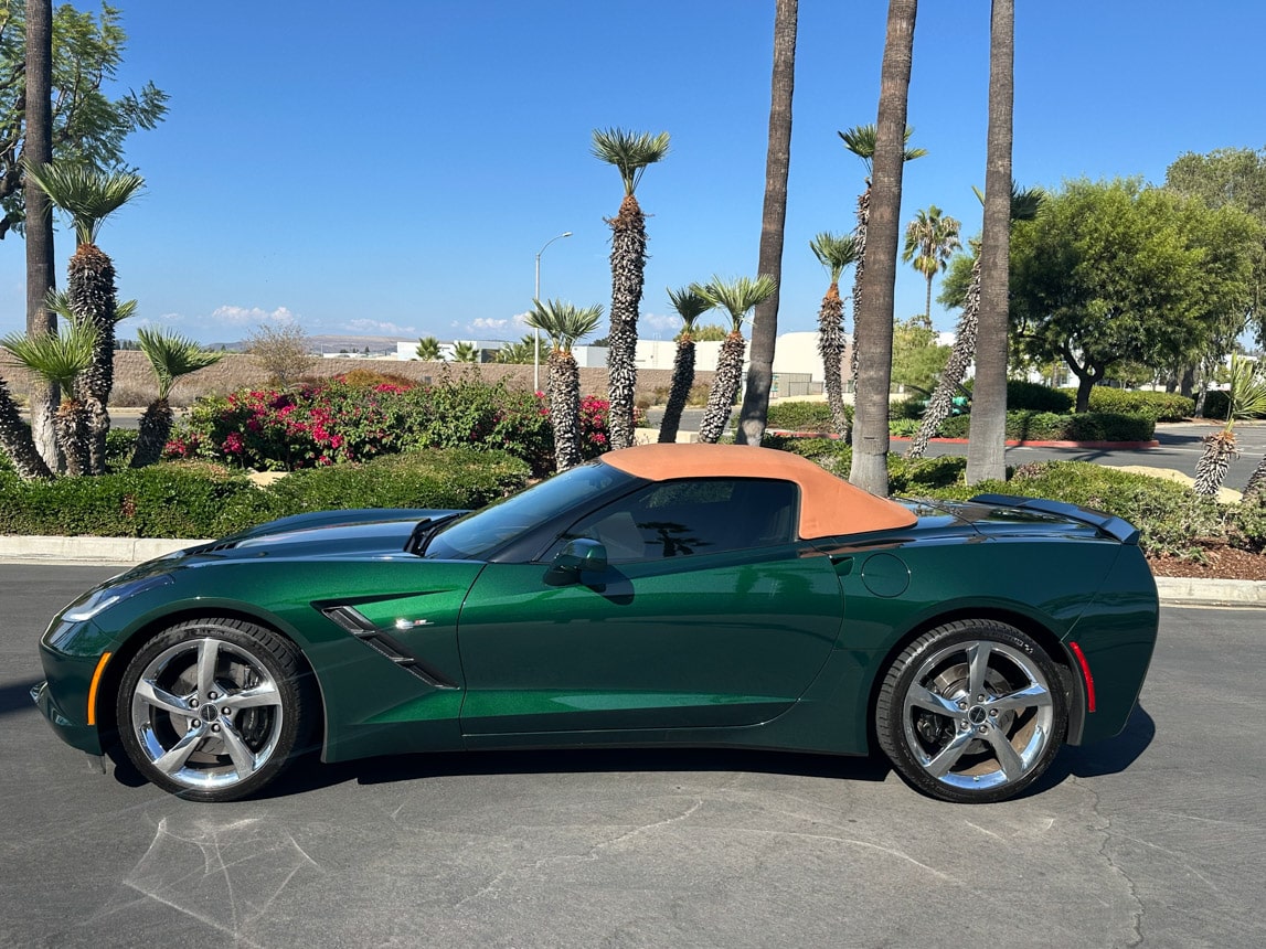 2014 Lime Rock Green Premier Edition Corvette Convertible 8349
