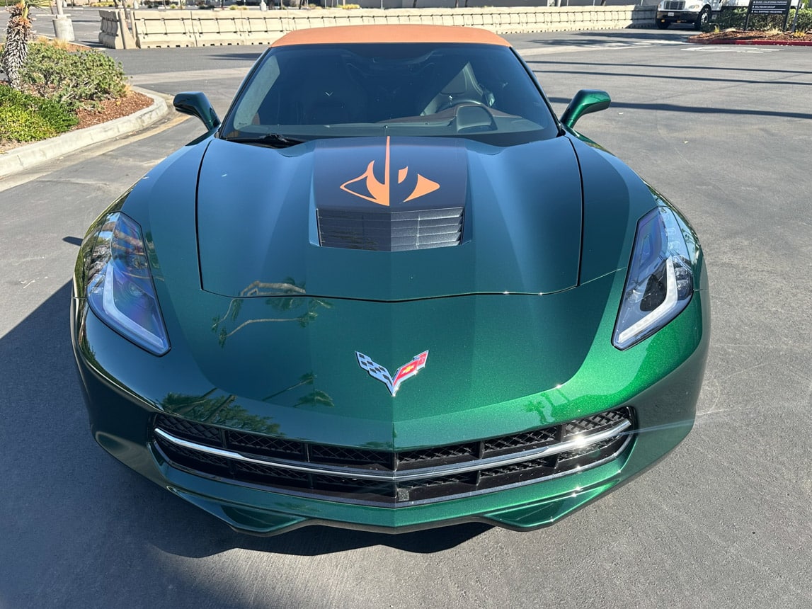 2014 Lime Rock Green Premier Edition Corvette Convertible 8354