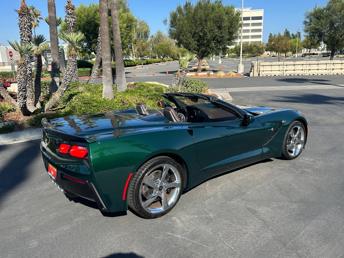 2014 Lime Rock Green Premier Edition Corvette Convertible 8359