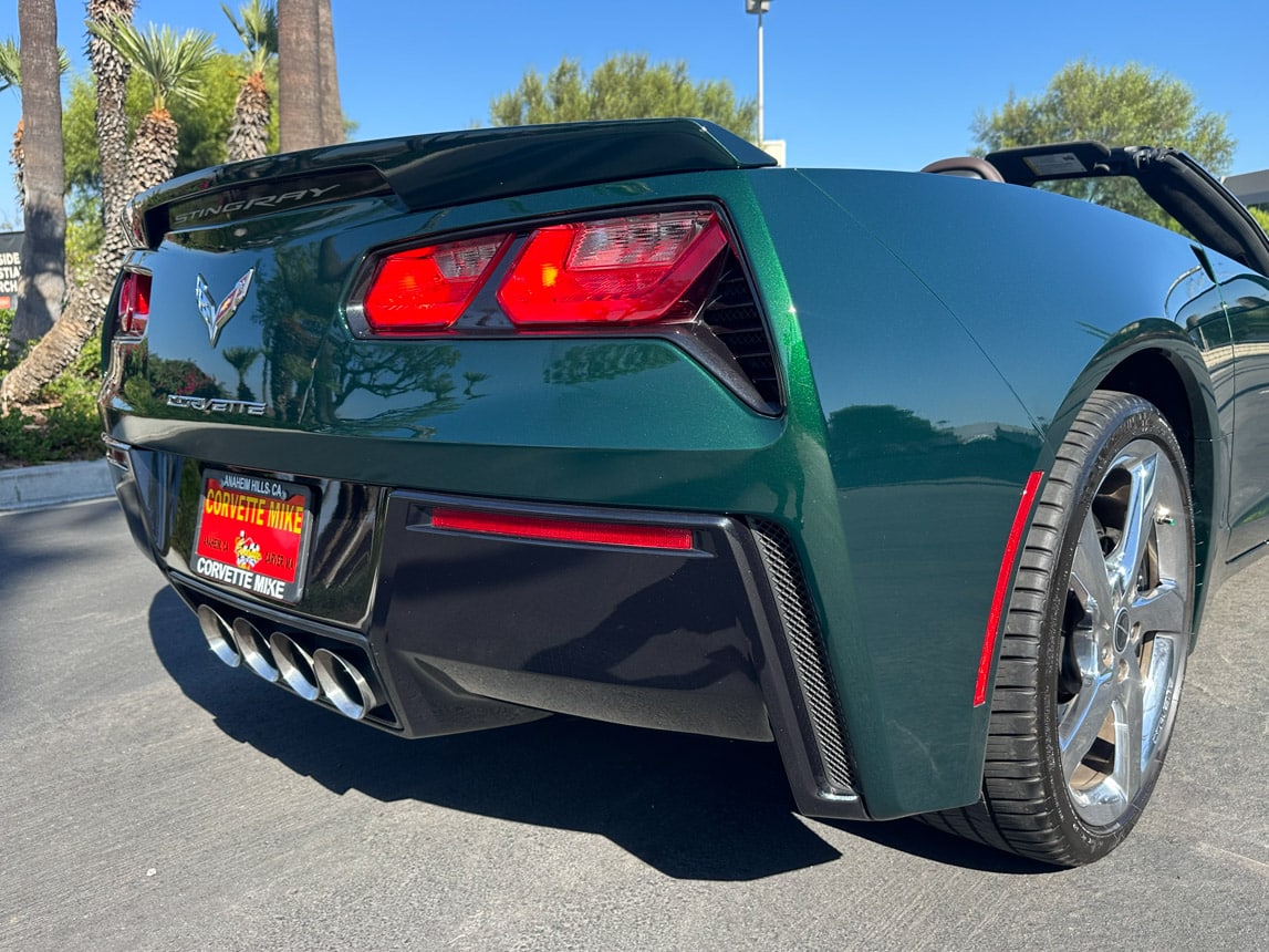 2014 Lime Rock Green Premier Edition Corvette Convertible 8361
