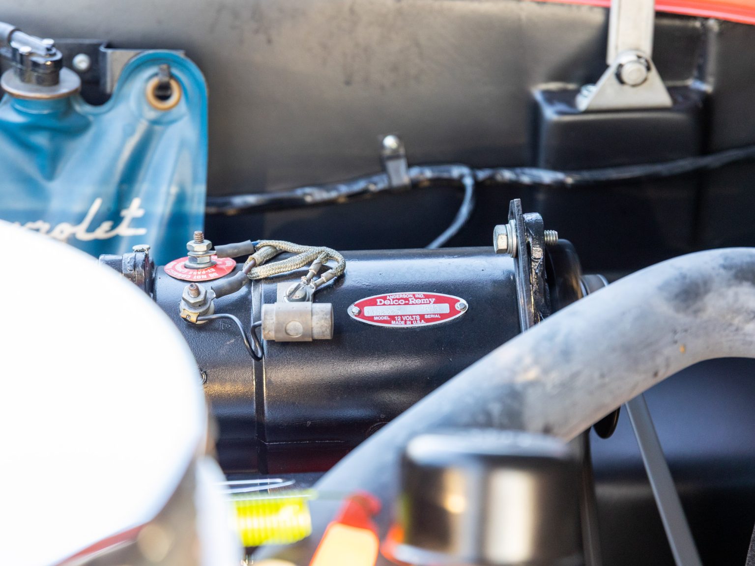 BaT 1955 Red Corvette 124