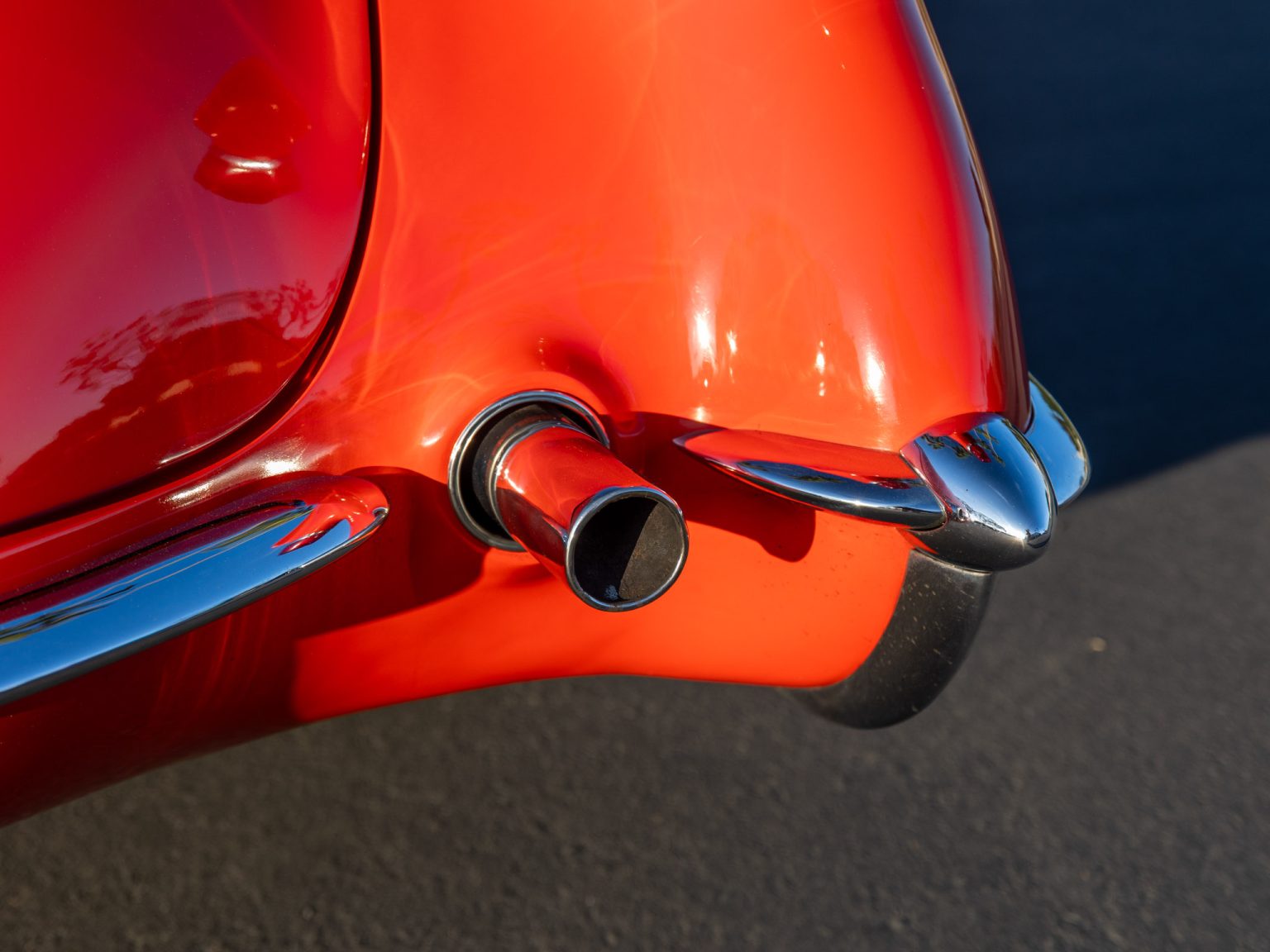 BaT 1955 Red Corvette 128