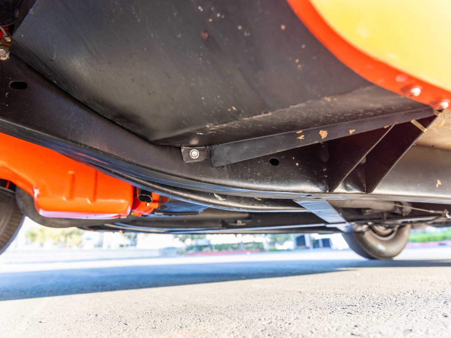 BaT 1955 Red Corvette 133