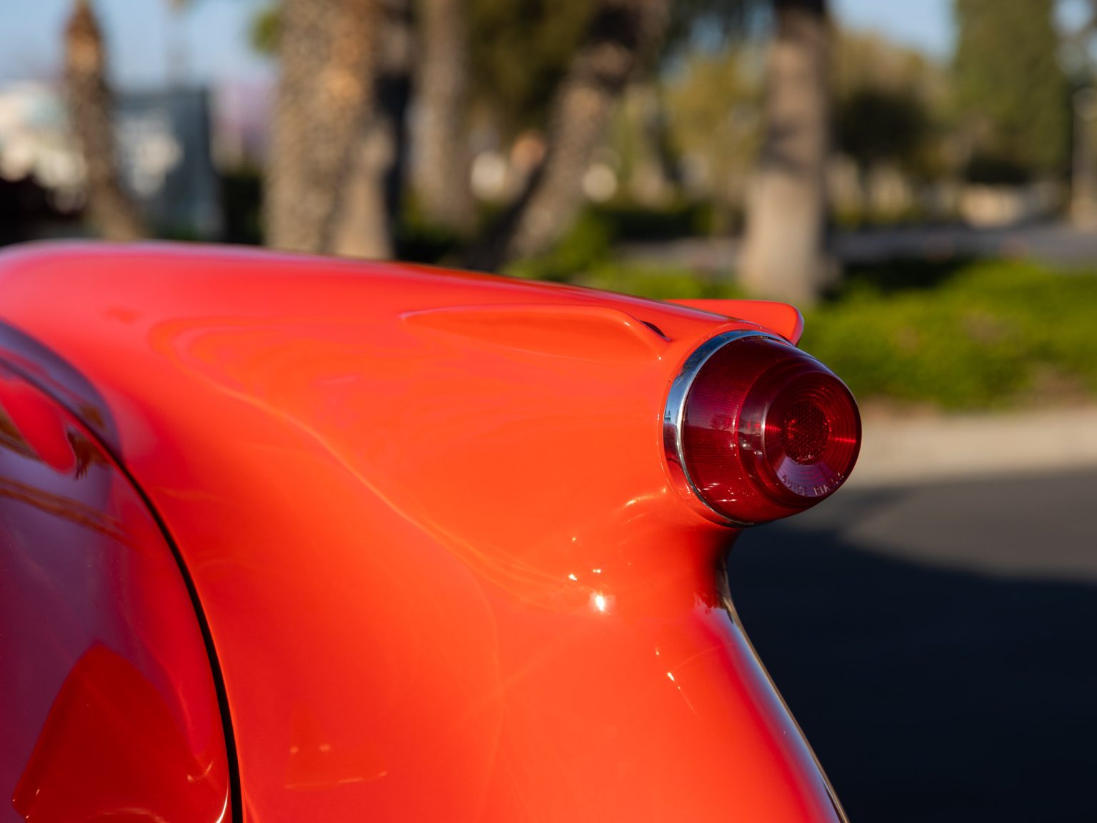 BaT 1955 Red Corvette 140