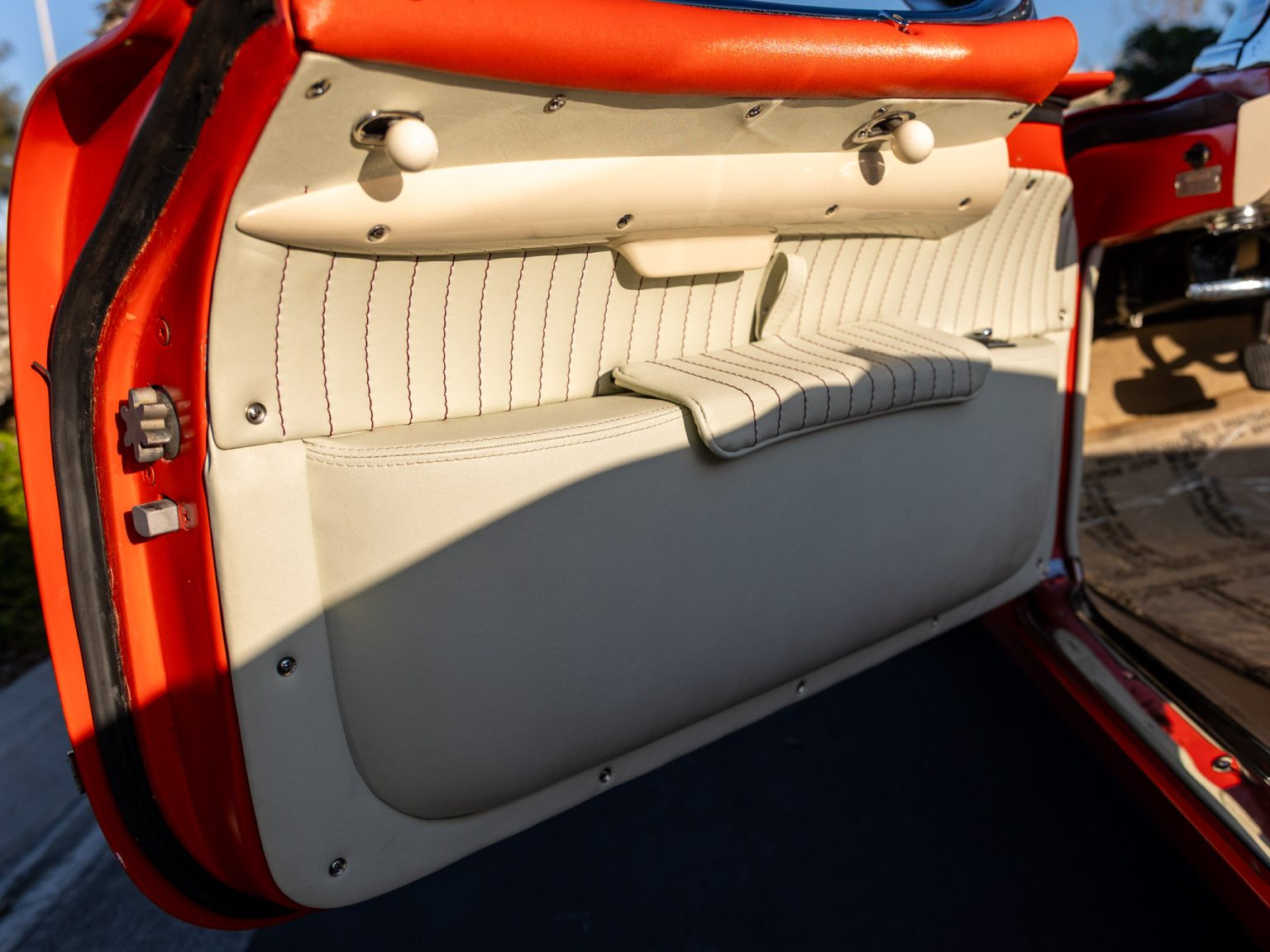 BaT 1955 Red Corvette 72