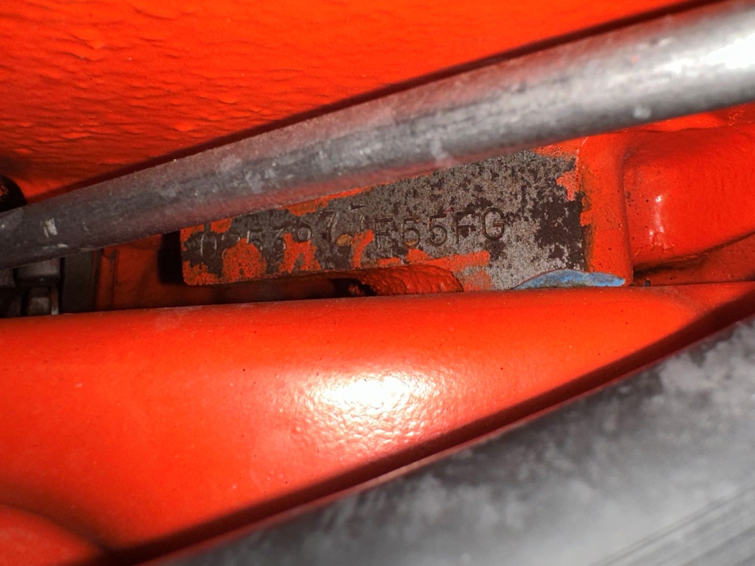 BaT 1955 Red Corvette PaD