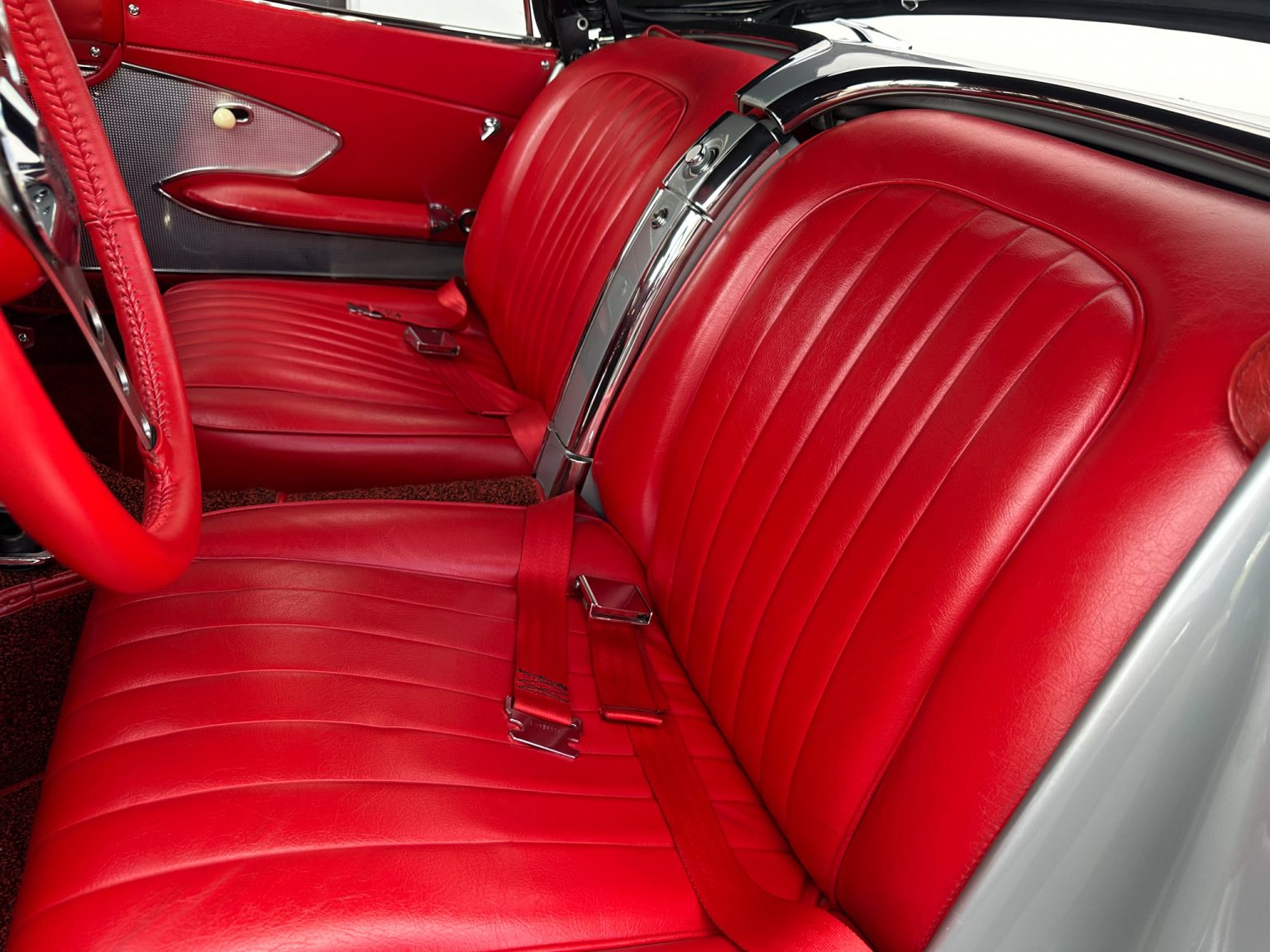 BaT 1960 Silver Corvette Convertible 8810