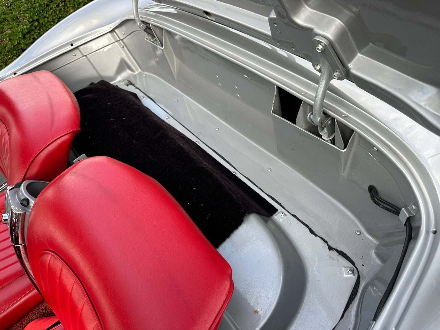 BaT 1960 Silver Corvette Convertible 8837