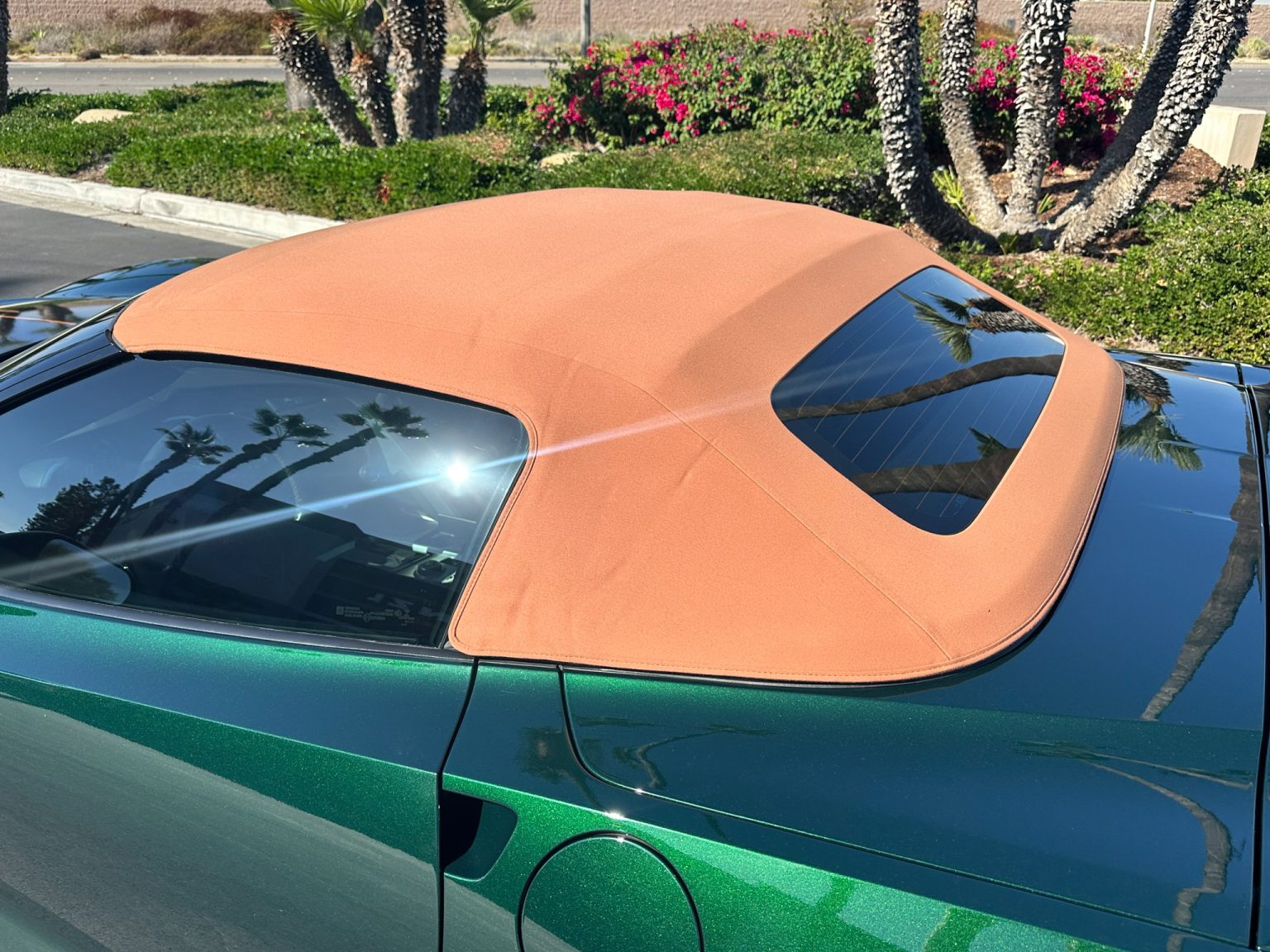 BaT 2014 Lime Rock Green Premier Edition Corvette Convertible 8353