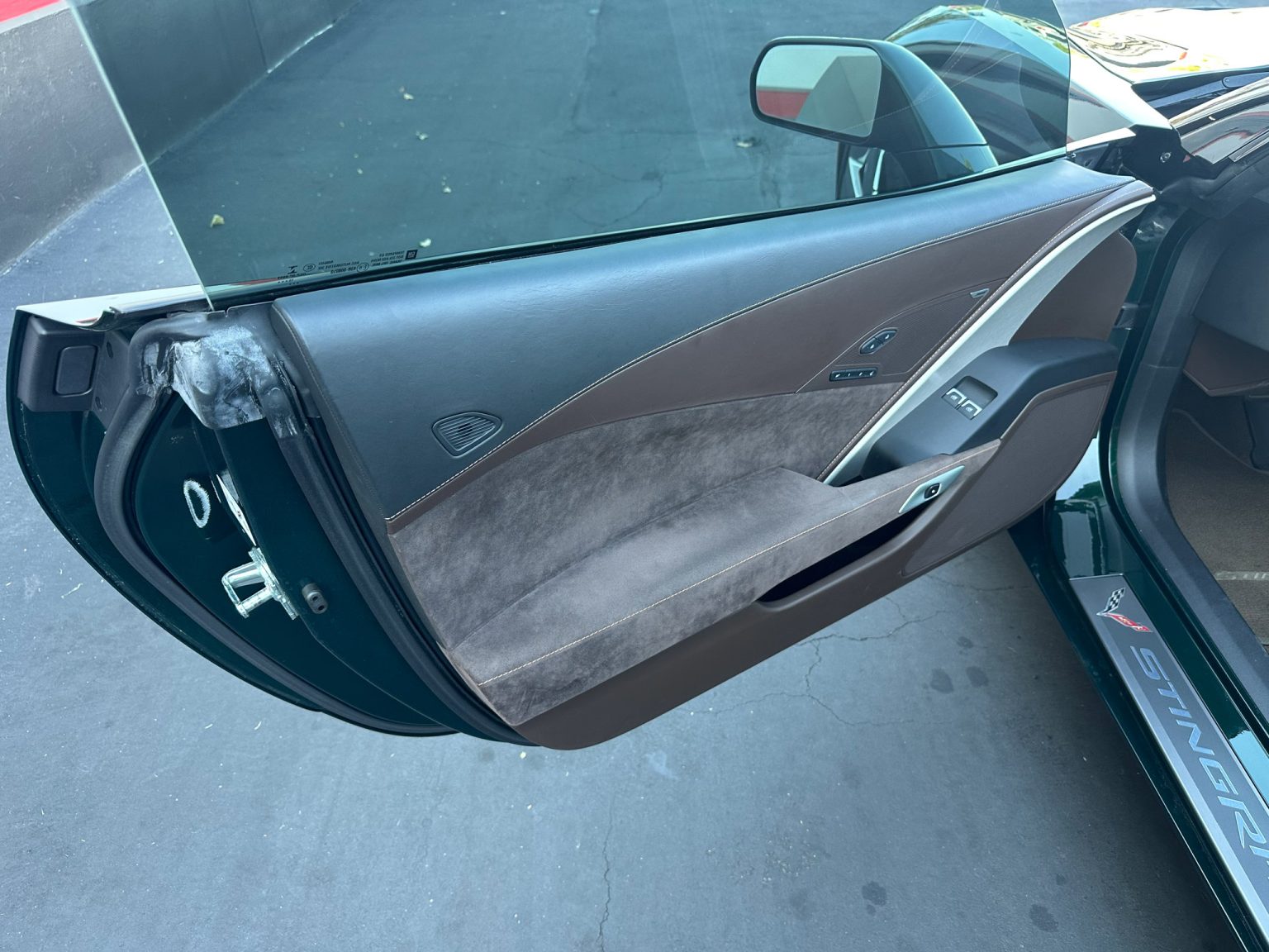 BaT 2014 Lime Rock Green Premier Edition Corvette Convertible 8370