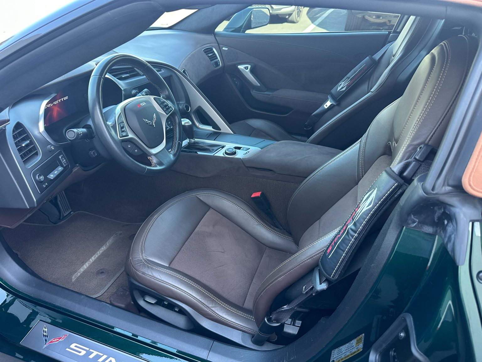 BaT 2014 Lime Rock Green Premier Edition Corvette Convertible 8371