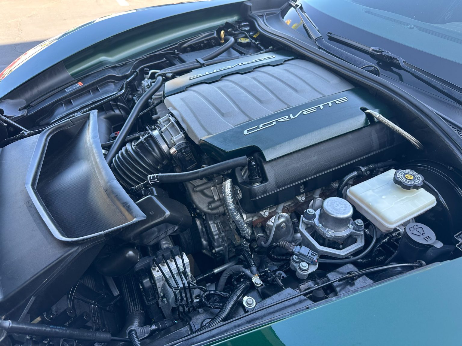 BaT 2014 Lime Rock Green Premier Edition Corvette Convertible 8392