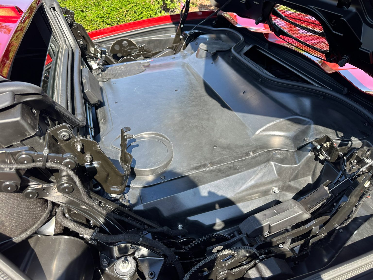 BaT 2023 Red C8 Corvette Convertible 8469