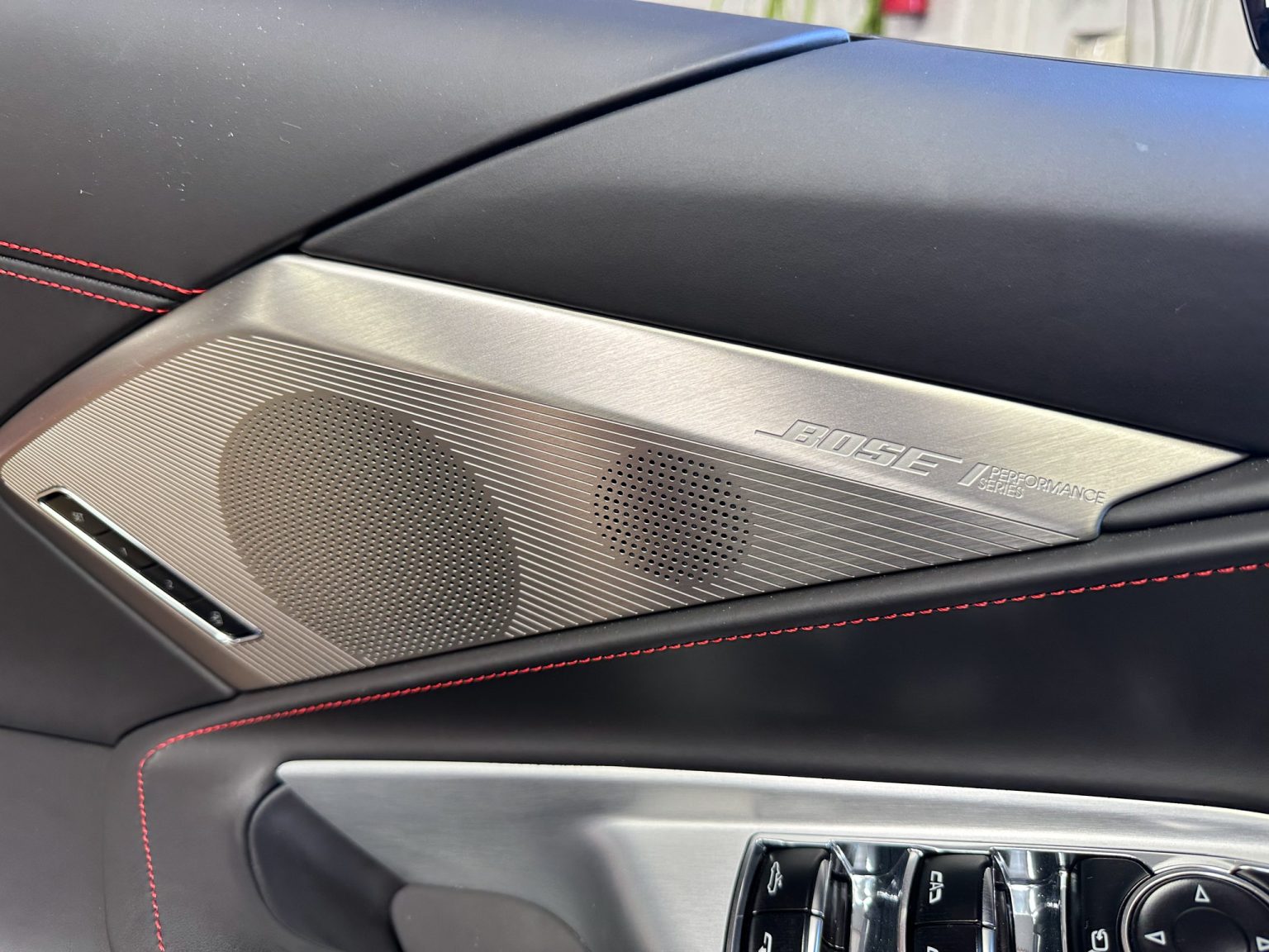 BaT 2023 Red C8 Corvette Convertible 8507