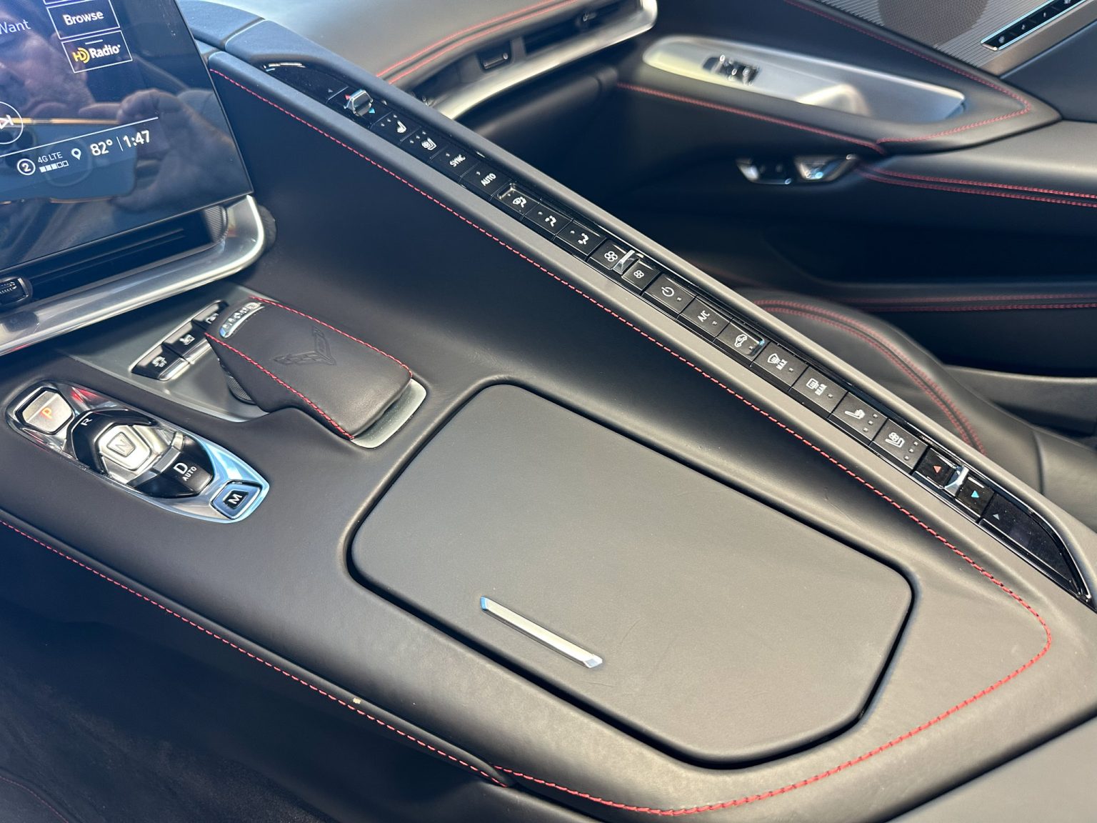 BaT 2023 Red C8 Corvette Convertible 8511