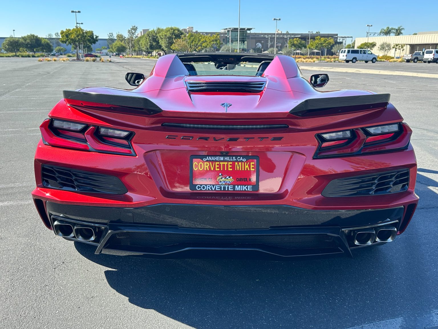 2024 Red Corevtte E Ray 3LT 9234