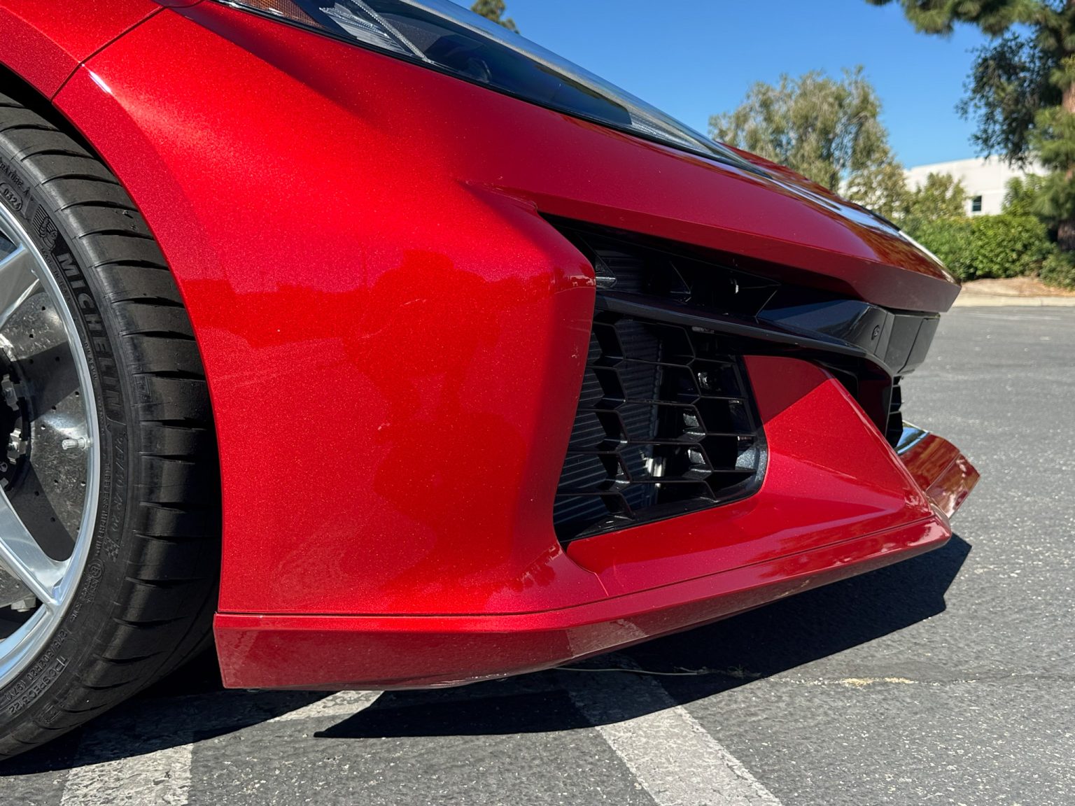 2024 Red Corevtte E Ray 3LT 9248