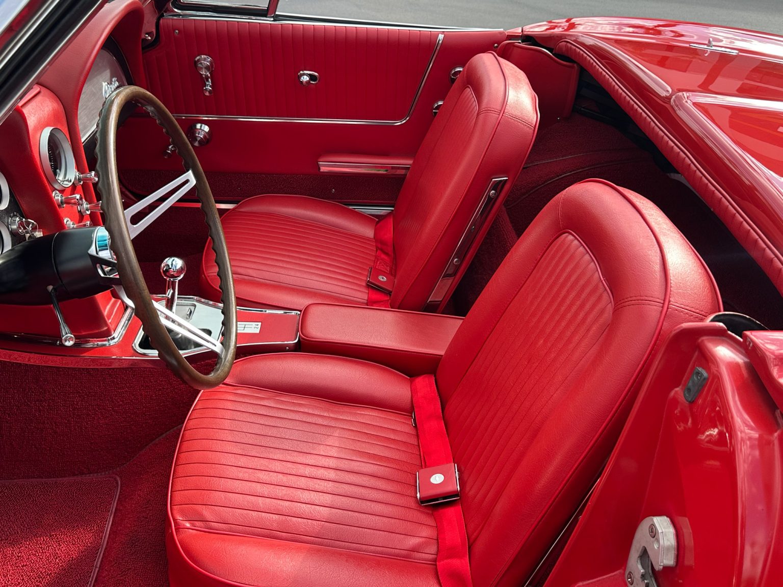 BaT 1964 Red Corvette Convertible 8783