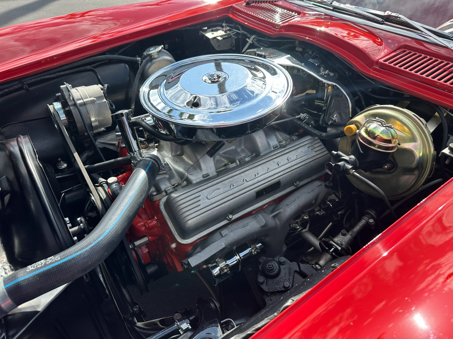 BaT 1964 Red Corvette Convertible 8799