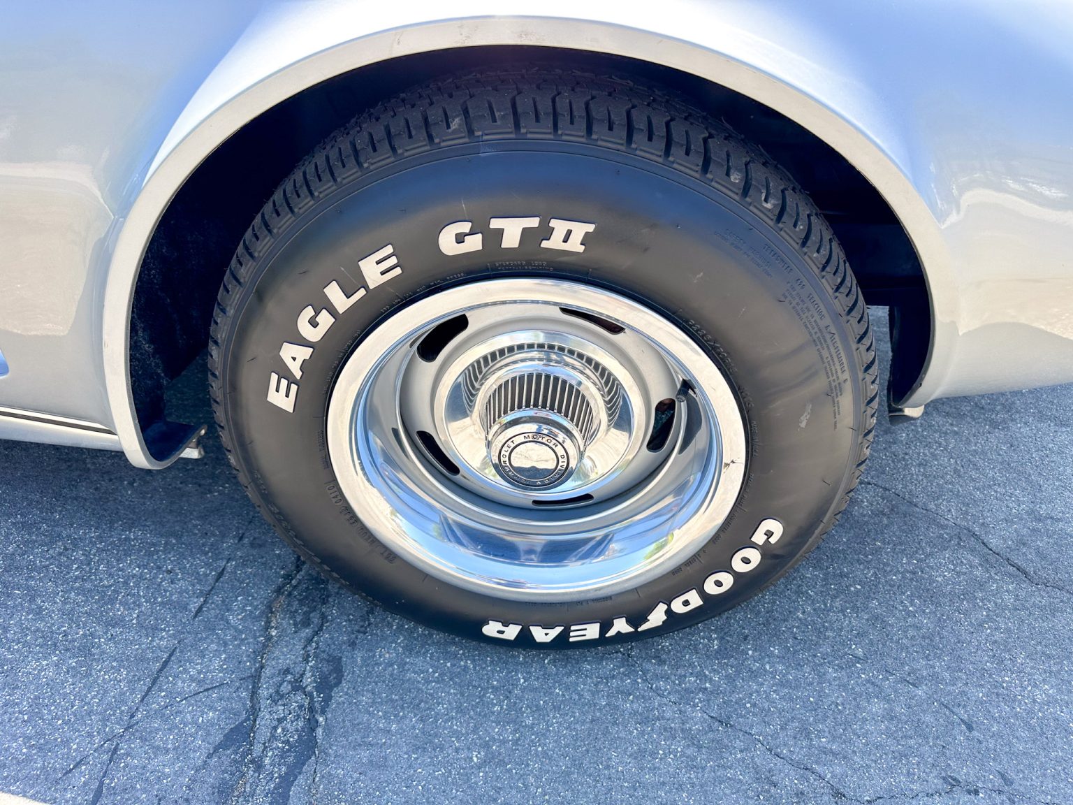 BaT 1977 Silver Corvette Coupe 5634