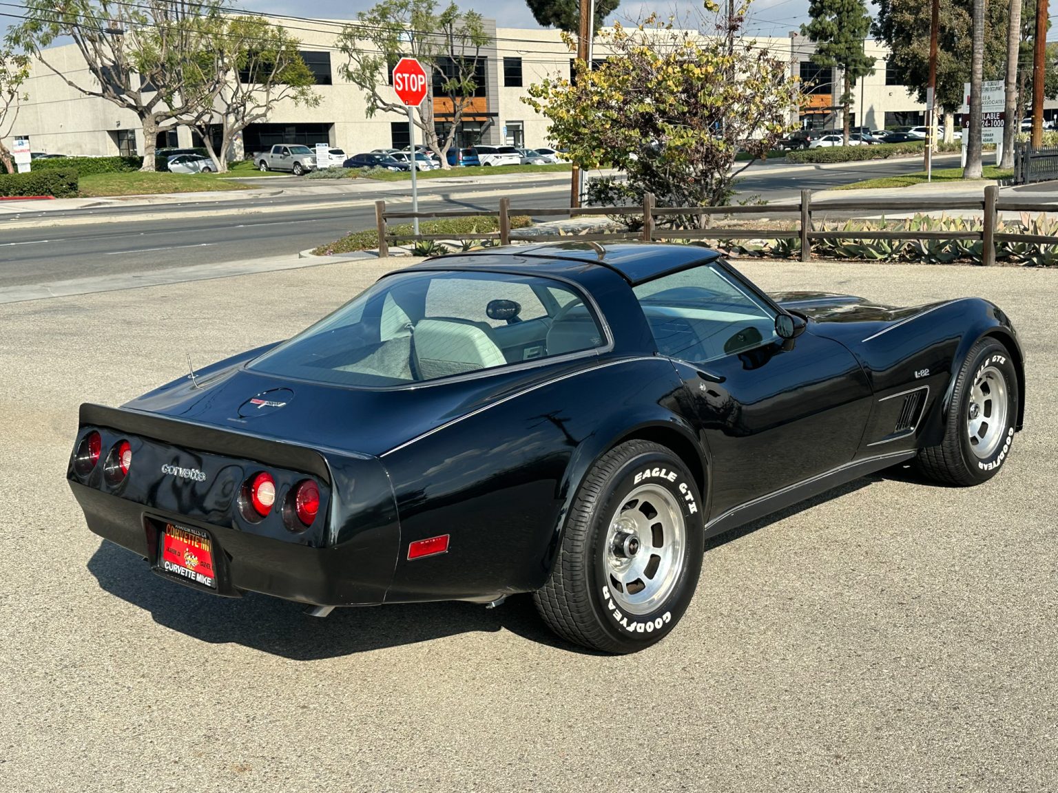 BaT 1980 Black Corvette 1670
