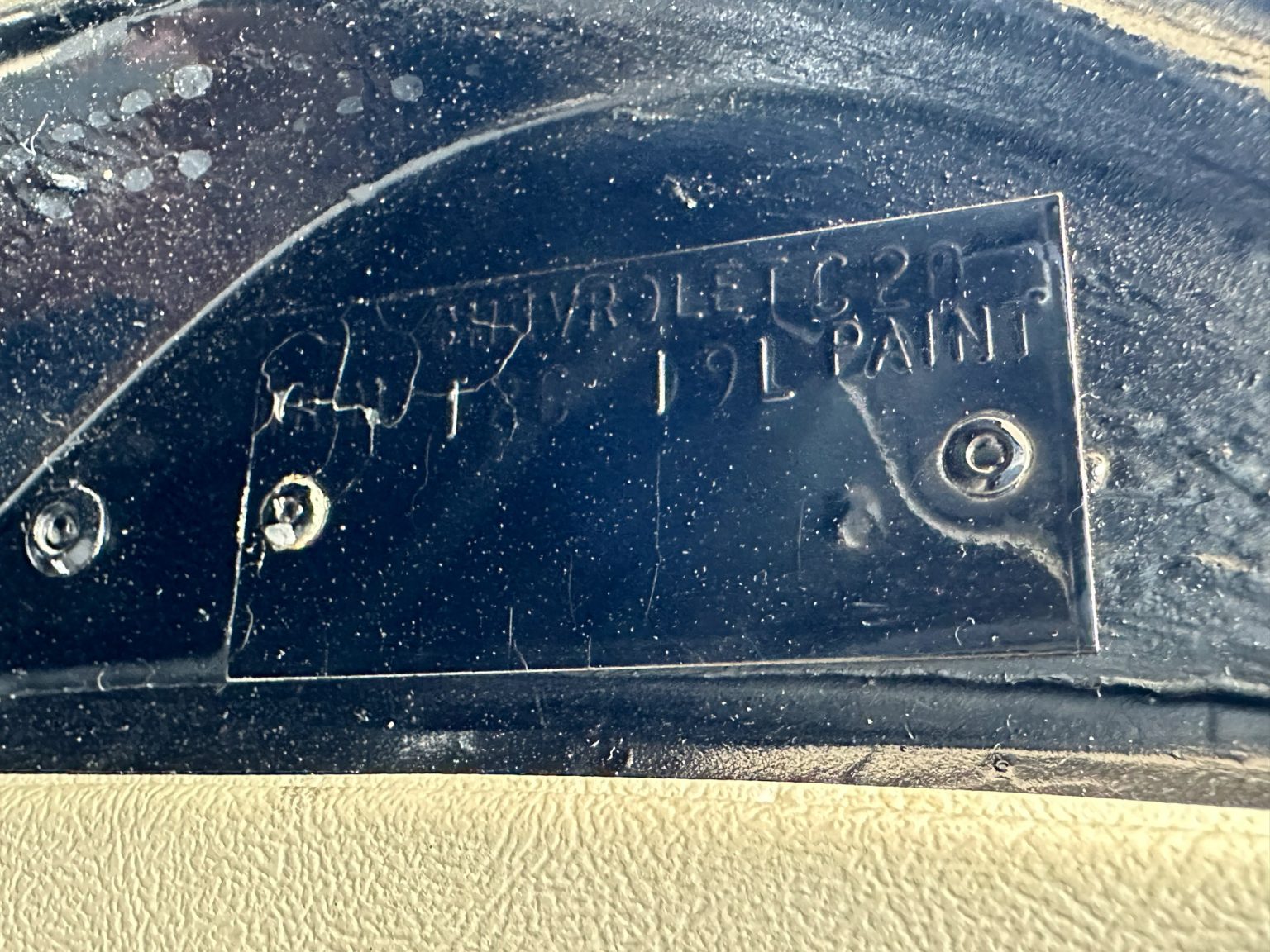 BaT 1980 Black Corvette 1685