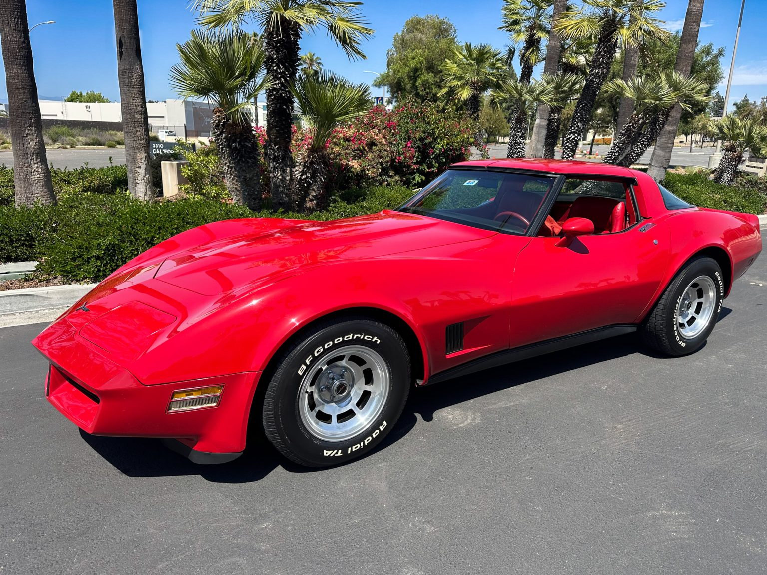 BaT 1981 Red Corvette Coupe 5776