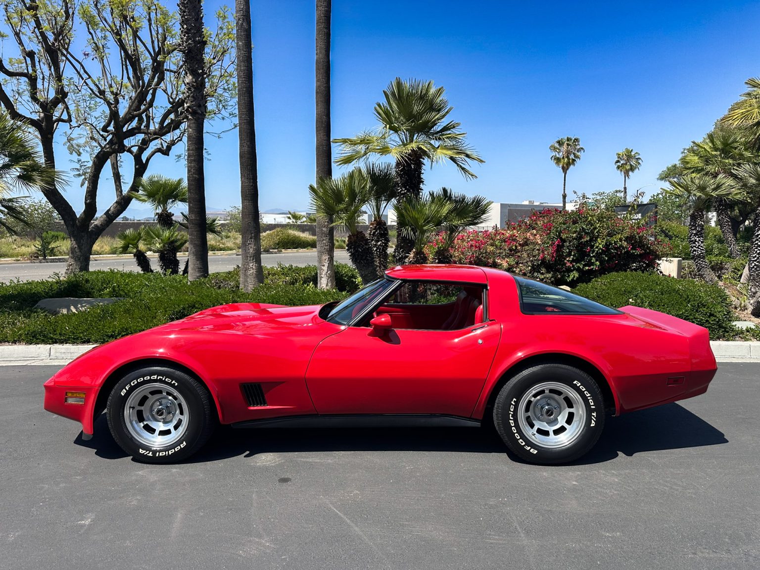 BaT 1981 Red Corvette Coupe 5783