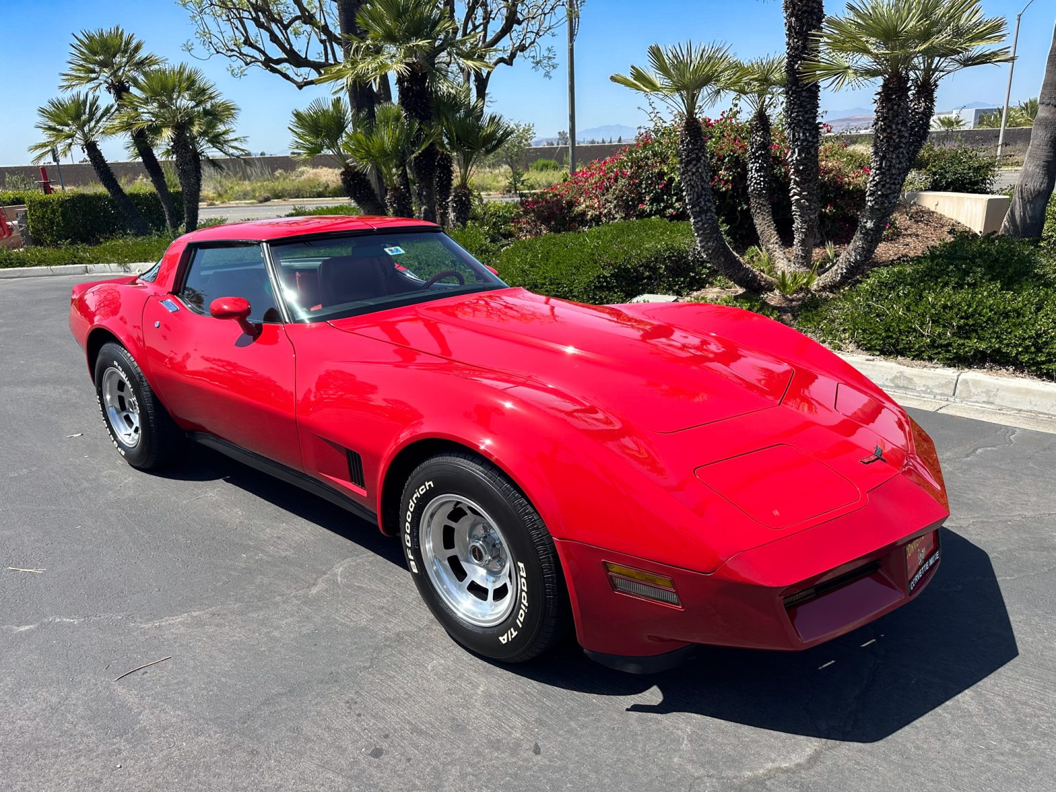 BaT 1981 Red Corvette Coupe 5785
