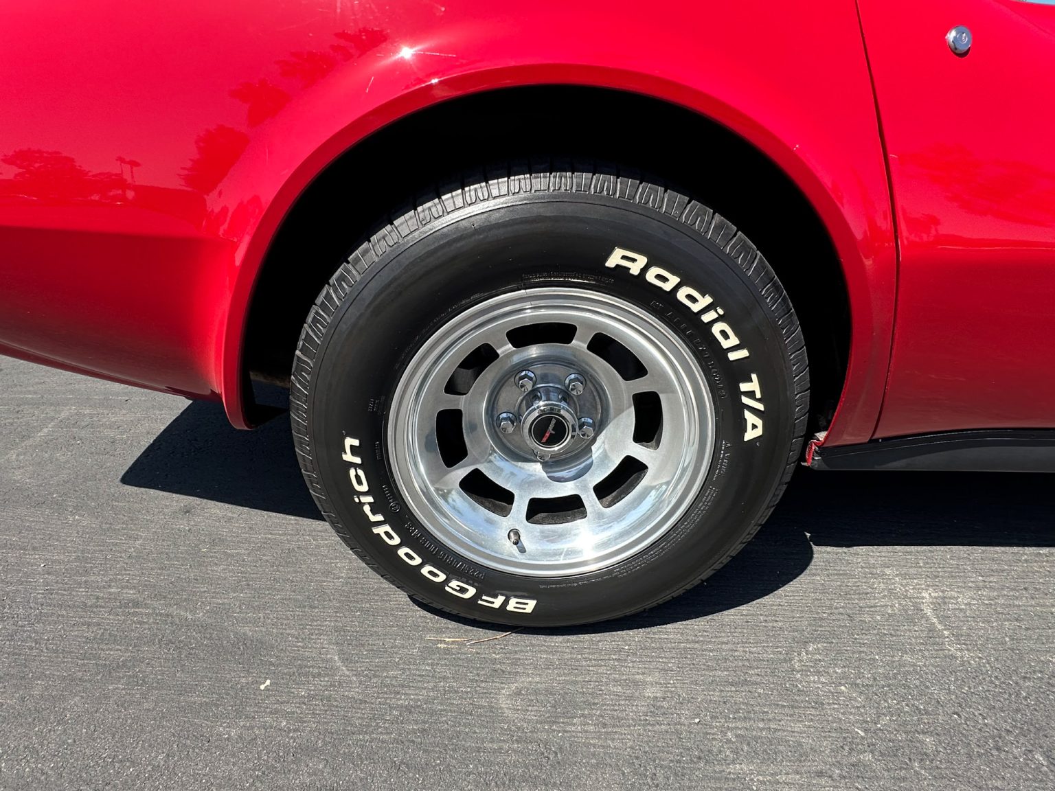 BaT 1981 Red Corvette Coupe 5797
