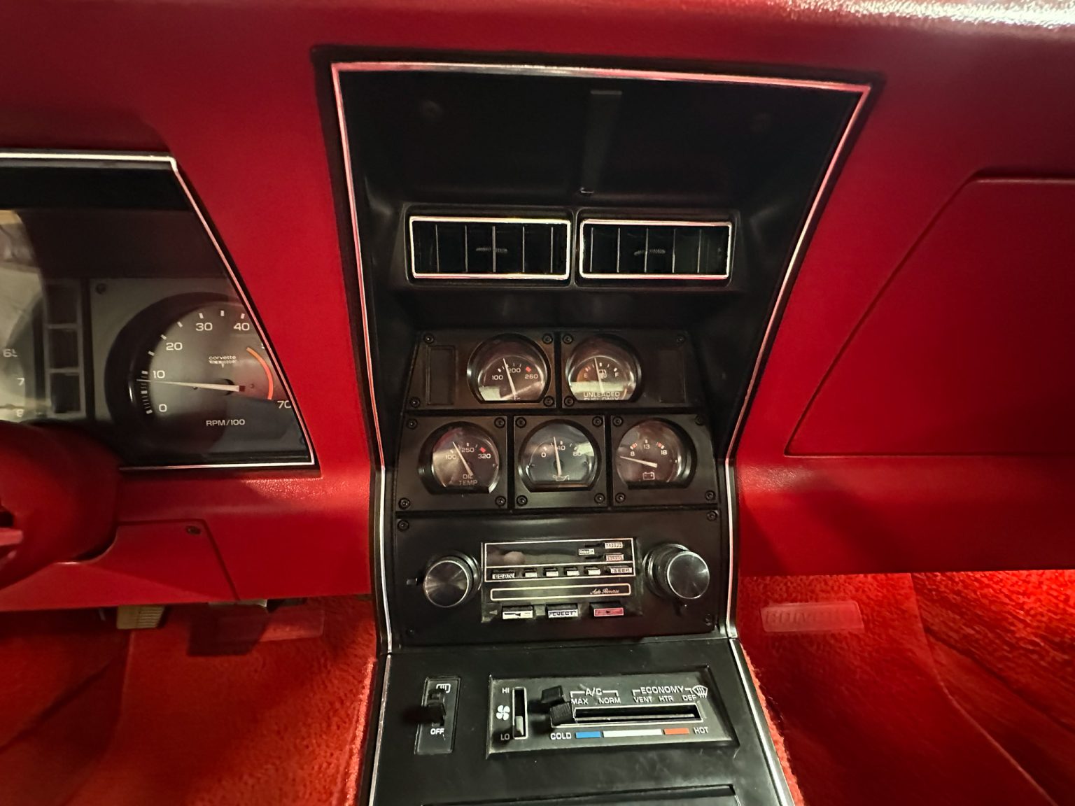 BaT 1981 Red Corvette Coupe 5811