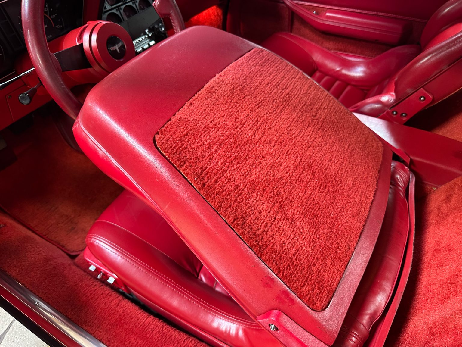 BaT 1981 Red Corvette Coupe 5817